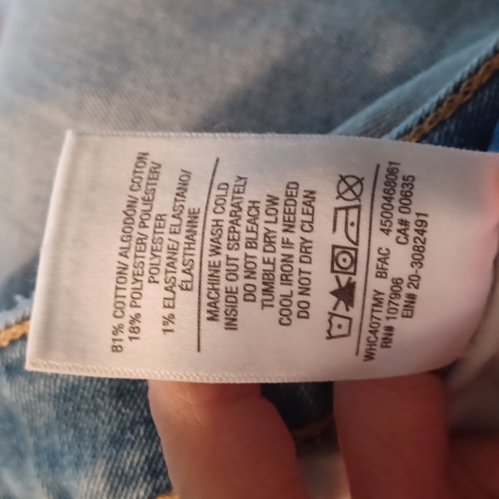 Hudson Barbara Super Skinny Jeans Size 30 high rise distressed Faded Blue - Picture 6 of 16